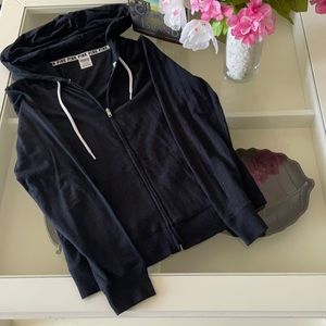 Victoria Secret Pink Full Zip Up Jacket with Hood